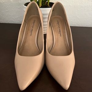 Beautiful beige pumps
